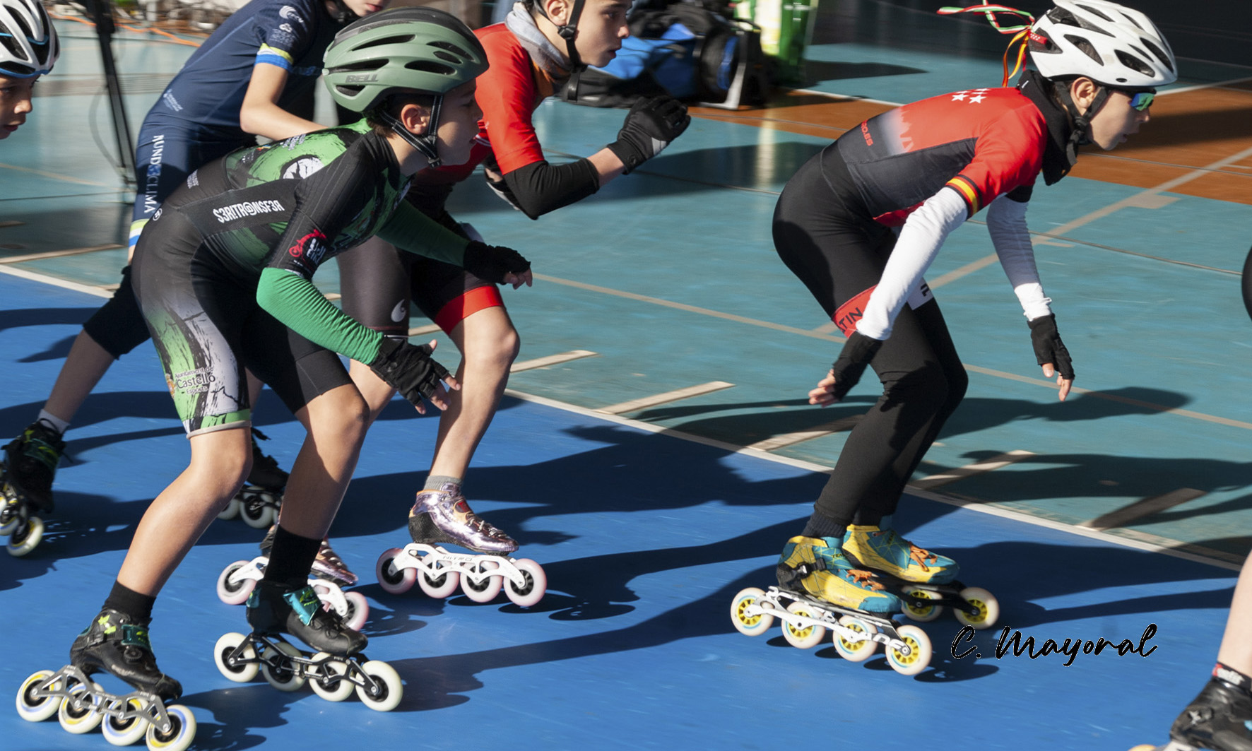 niños competición indoor