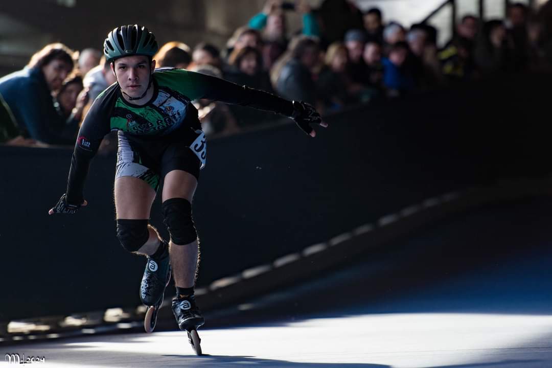 patinador en competicion